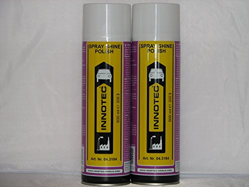 Innotec Spray Shine Polish, 2 x 500 ml Spraydose, Politur