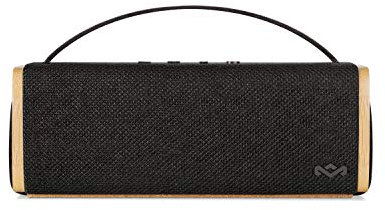 The House Of Marley Riddim BT Mini Mono Portable Speaker Negro, Madera - Altavoces portátiles (2,54 cm, 6,35 cm, Inalámbrico y alámbrico, A2DP, Mono Portable Speaker, Negro, Madera)