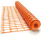 GroundMaster Plastic Mesh Barrier Safety Fence Gardening Pest Protection (50m, Orange)