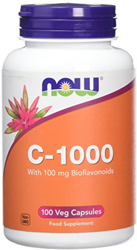 Now Foods C-1000 with Bioflavonoids Veg Capsules, Pack of 100