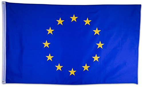 SCAMODA Bundes- und Länderflagge aus wetterfestem Material mit Metallösen, Outdoor Fahne & Flagge (Europa) 150x90cm