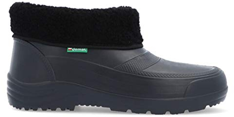DEMAR. leichte Eva Gummistiefeletten gefüttert BBL (43, schwarz)