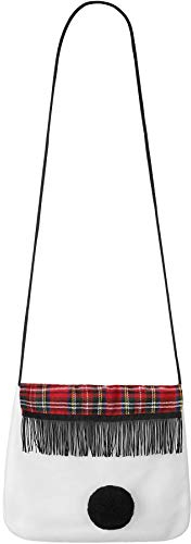 tectake dressforfun 303409 Damen Handtasche Schneefrau, Umhängetasche, ideal als Accessoire für unser Schneefrau Kostüm