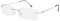 Randlose Lesebrille Leichte Titan-Leserbrillen Männer Frauen +1.25