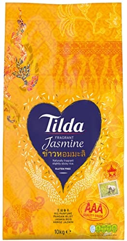 Tilda Thai Jasmine Rice 10KG