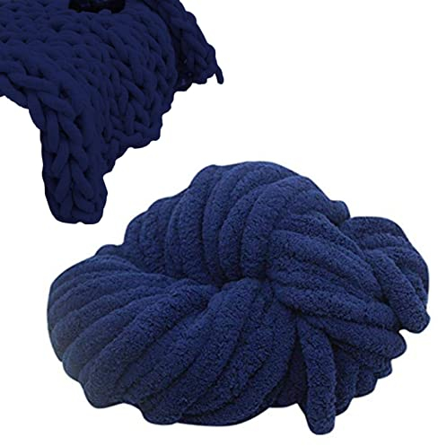 Chunky Wolle Garn Handstricken Roving - Soft Bulky Arm Stricken Dicke Wolle zum Häkeln | Strickdecke Decke Garn für Riese Klobig Stricken Werfen Sofa Decke