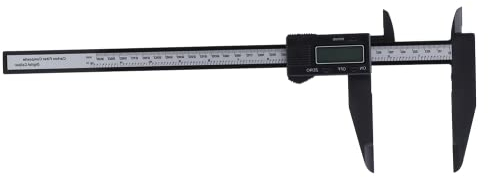 Lineal, Messschieber Hohe Präzision Einfache Bedienung Kohlefaser für Zuhause für Bauernhöfe(300MM Carbon-Bremssattel mit langer Backe)