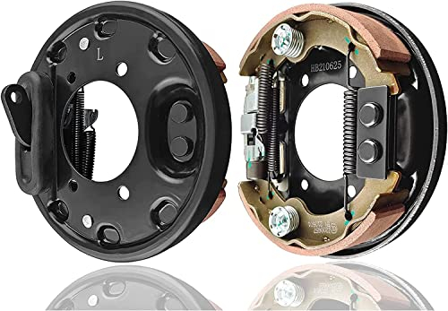 10L0L Golf Cart Brake Assembly with Brake Shoes 2 PCS for EZGO TXT PDS Medalist 1996-up for Yamaha G14 G16 G19 G20 G21 G22 Driver and Passenger Side 70998-G02 70998-G01 70998-G02