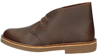 Clarks Originals Uomo Desert Boot Evo Pelle Beeswax Stivali 42.5 EU