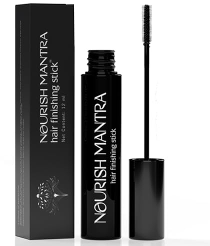 NOURISH MANTRA Hair Slick Stick | Your Go-To Hair Fixer | Non-Greasy and Non-Sticky | Does not Leaves a White Cast | A Must-Have Fly Away Hair Tamer | For Men & Women Both