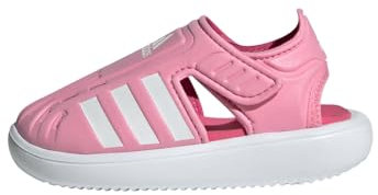 adidas Closed-Toe Summer Water Sandals, Bliss Pink/Cloud White/Pulse Magenta, 25.5 EU