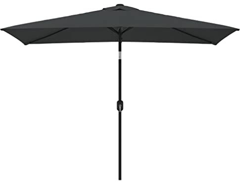 UTUMAX Nice Cool-Outdoor Parasol avec poteau en métal Anthracite 300 x 200 cm