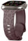 CeiBand Léopard Bracelet Gravé pour Apple Watch Series 11 46mm/49mm/42mm/44mm/45mm, Sport Bande Souple Fleur Silicone pour Apple Watch Series 11 10 9 8 7 6-1 SE3 Ultra3(Violet)