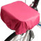 VAOLOAV 5L to 20L Regenschutz für Fahrradkorb Regenschutz Rosa Fahrradkorb Regenschutz Abdeckung Überzug für Fahrradkorb Wasserabweisend Farradtasche Bikebasket Regenhaube Heißes Rosa