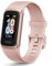 OCTANDRA Active 2 VeryFit Fitness Tracker Heart Rate SpO2 Blood Oxygen Saturation Sleep Monitor 1.05 Screen Activity Step Counter Pedometer IP68 Waterproof Smart Watches for Men Women (ID155) (Black)