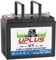 UPLUS 896 U1 Riding Lawn Mower Battery, 12V 350CCA Garden Tractors Maintenance Free Agm Batteries Fit for John Deere/Countax/Cub Cadet/MTD/Hayter, etc (896(250CCA))