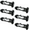JYTDBCS Wheelie Bin Lid Hinge Pin - 6Pcs 67 * 31MM Wheelie Trash Lid Hinge Pins for 240L Wheelie Trash Bins(Black)