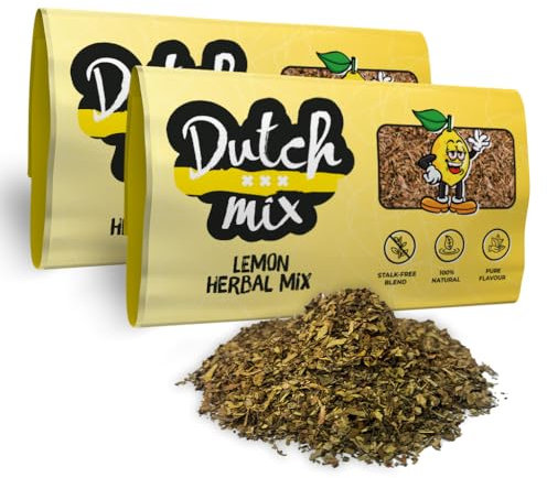 Miscela limone olandese - Senza stelo e Naturale - 100g Miscela di erbe lisce