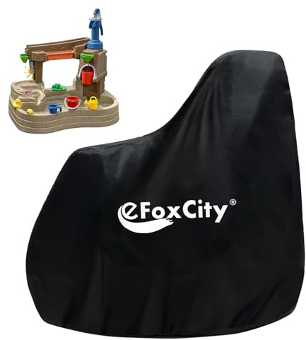Water Table Cover for Step 2 Pump Splash Water Table, Heavy-Duty Waterproof Dust Proof water table cover step2 （Cover only) (Black)