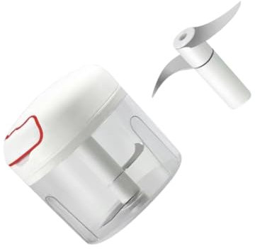 GREENADSCAPE Picadora De Ajo Manual De 300 Ml Mini Picadora De Ajo Para Cocina
