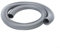 HavenDomicile Tubo filettato per aspirapolvere, lunghezza 3/4 metri, diametro interno 50 mm, diametro esterno 58 mm, tubo flessibile per la pulizia della casa, tubo in plastica grigio (4 m)