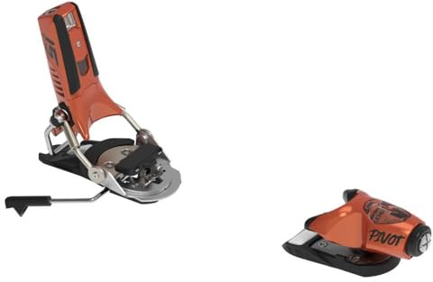 Look Unisex Pivor 2.0 15 GW B105 Freeridebindung, Orange Metall, 105 cm