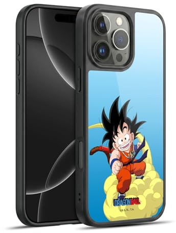 Head Case Designs Officially Licensed Dragon Ball Goku Characters Gel Armour Case [Military Grade Protection] Compatible With Apple iPhone 16 Pro Max