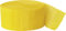 Krepp-Papier Party-Papierschlange- 24 m - Warmgelb