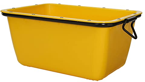 Mörtelmulde 200 l, 'Profi', gelb, kranbar, Nennlast 500 kg