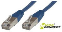 Microconnect SSTP CAT6 15 m – Netzwerkkabel (männlich/männlich, Blau, CAT6)