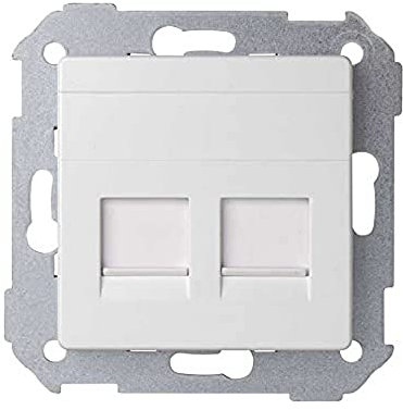 Simon 82006-30 placa de pared y cubierta de interruptor Blanco