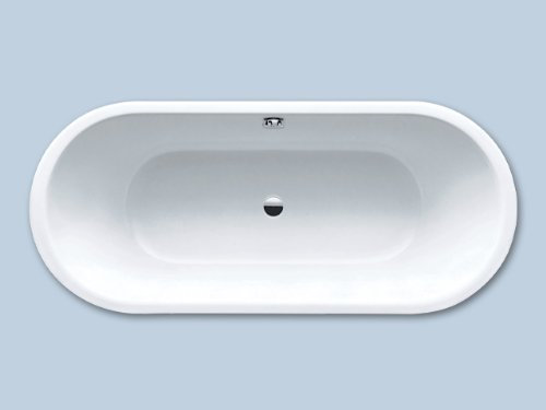 Kaldewei Stahl Badewanne Ambiente CLASSIC DUO OVAL 111 Antislip 1800x800mm alpinweiss