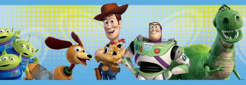 Graham & Brown Selbstklebend-Borte Toy Story Border Kollektion Kids@Home IV, mehrfarbig, 42155