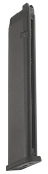 WE Tech G17 & G18C Airsoft 50rd Gas magazine, made of metal - long version -