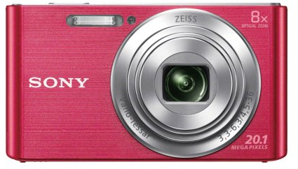 Sony Cyber-Shot DSC-W830 – Digitalkameras (20,1 MP, 5152 x 3864 Pixel, CCD (Ladeübertragung), 8X, HD, Rosa