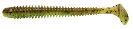 Keitech Swing Impact 2 Green Pumpkin / Chartreuse