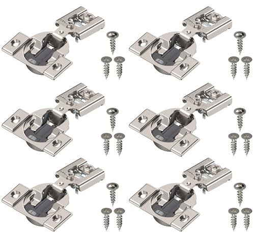 Blum 38 N355be08 Compact Soft-Schließ-1/5,1 cm Overlay Blumotion Scharnier, Pack of 6, 6