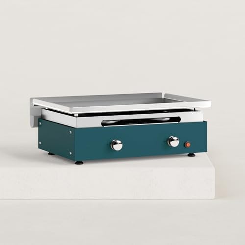 VERYCOOK Plancha-Gasgrill Creative 2 Brenner - Edelstahlplatte