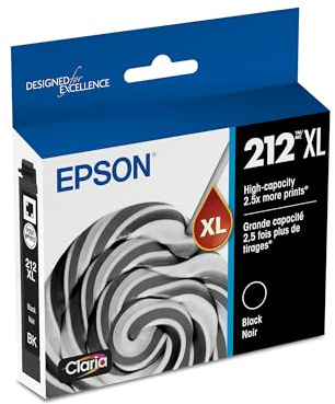 Epson T212 Claria High Capacity Cartridge Ink - Black