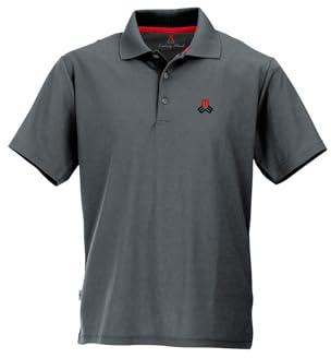 Maul Spiez Fresh 1/2 Poloshirt HELLGRAU/SCHWAR
