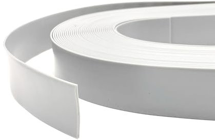 Caravan or Motorhome Window Rubber Seal White Plastic Insert Cover Infill Strip - 25mm Wide (CS868)