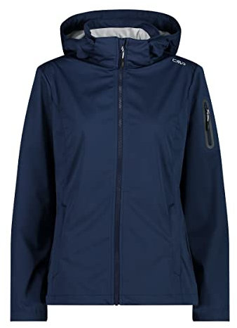CMP, Windproof and waterproof lightweight softshell jacket WP 8,000, BLUE-GHIACCIO, D48