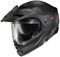 Scorpion ADX-2 Negro Mate - Casco de Moto Trail Modular P/J + Pinlock - Casco con Visor Solar Homologado ECE (M)