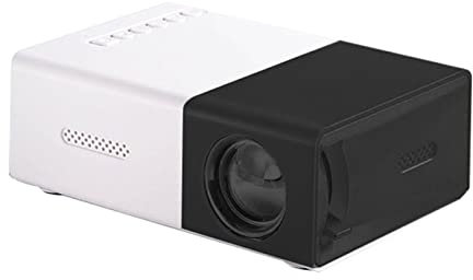 Micro Mini Projector, Home Led Portable HD Projector, Small Home Theater, Outdoor Movie Projector, 5V 2A (Color : Zwart)