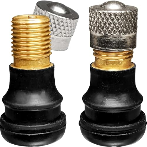 2 x Ventil für E-Scooter Schlauchlos und E-Roller Reifen Xiaomi M365 Pro Ninebot Max G30 Tubeless Ventile 2er Set für G2, F-Serie und Trittbrett VMAX VX2