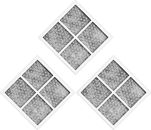 Ticeed 3PCS Filtre Pure n Fresh LG, Filtre LG Frigo Americain Filtre à Air de Réfrigérateur Compatible avec LG réfrigérateurs LT120F / ADQ73214404 / ADQ73334008 / ADQ73334003