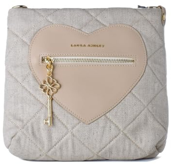 Laura Ashley S0368574, Frauen Stofftasche, Grau, Talla única - S0368574