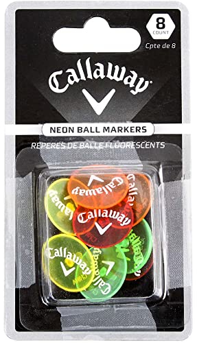 Callaway Ballmarker, Neon-Sortiment, 8 Stück