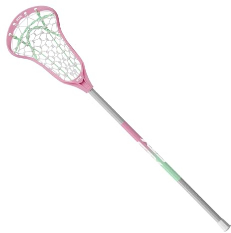 STX Lacrosse Girls Crux Jr. Complete Stick, Pink