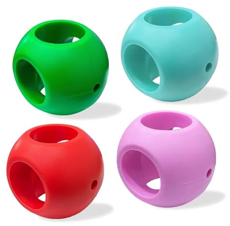Anevios Boule Magnétique Anticalcaire Lot de 4 Boules de lessive Boule de Lavage Machine à Laver Magnétiques Purifiée Boule d'eau Accessoires de Machine à Laver pour Machine à laver Lave-vaisselle
